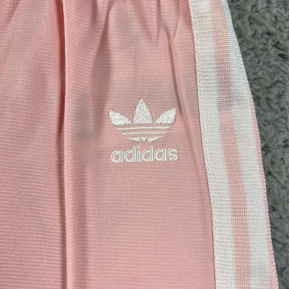 Adidas Goofy Superstar Tracksuit Kids 9M Pink Disney Zip Jacket Pants‎ Vintage